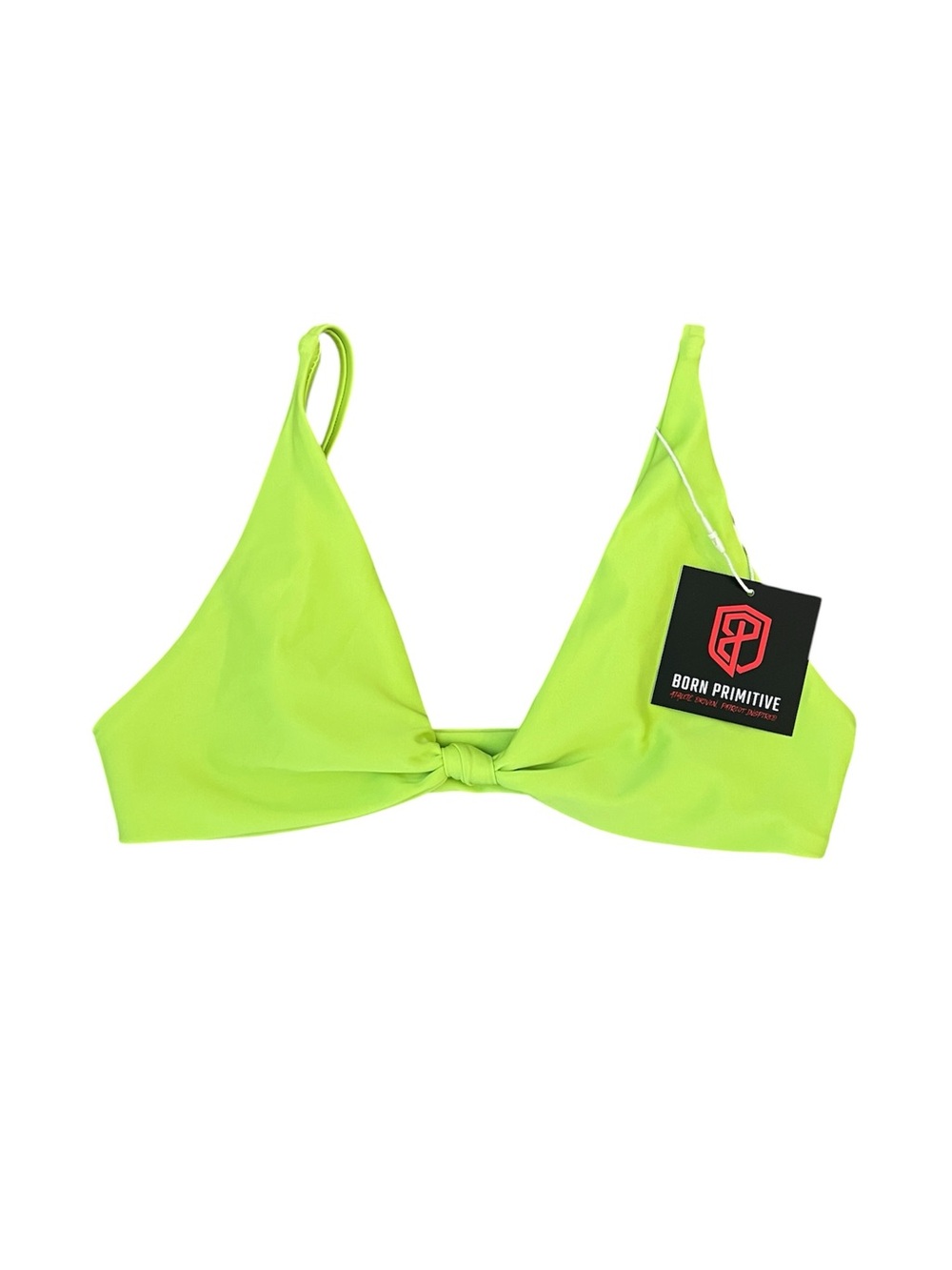 Born Primitive Women’s Solstice Bikini Top ONLY (Lime) - S